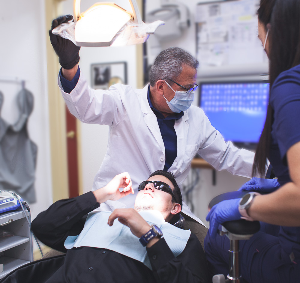Sedation dentistry patient care at Marquez Integrative Dental Care